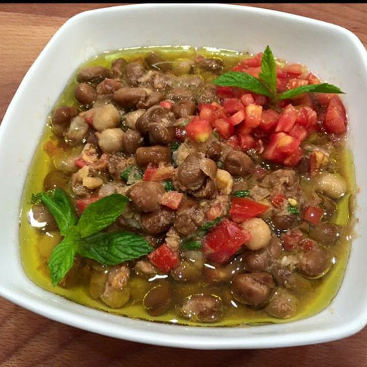 Foul with Olive Oil....فول بزيت
