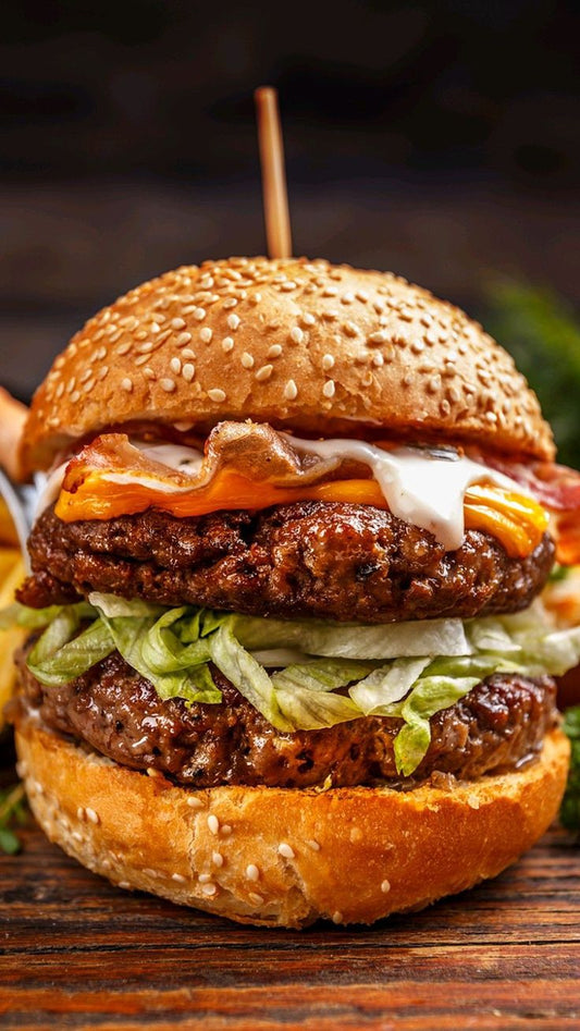 Chicken Burger double....برجر دجاج دبل