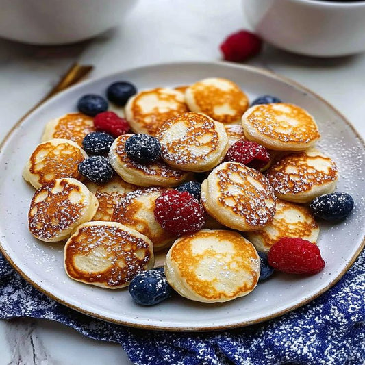 Mini Pancakes....ميني بانكيك