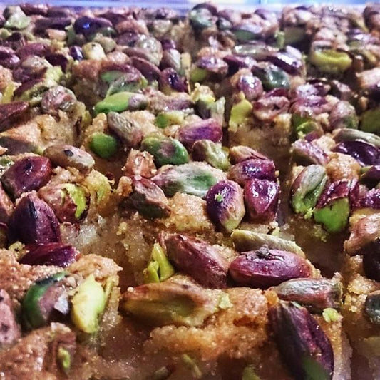Pistachio Harissa....هريسة فستق